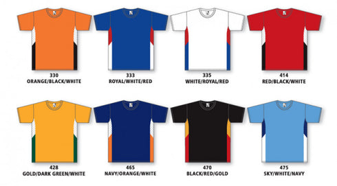 Athletic Knit Crew Neck Performance Baseball Jersey (BA563)